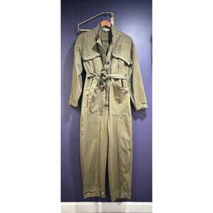 ALEX MILL Washed Twill Expedition Jumpsuit